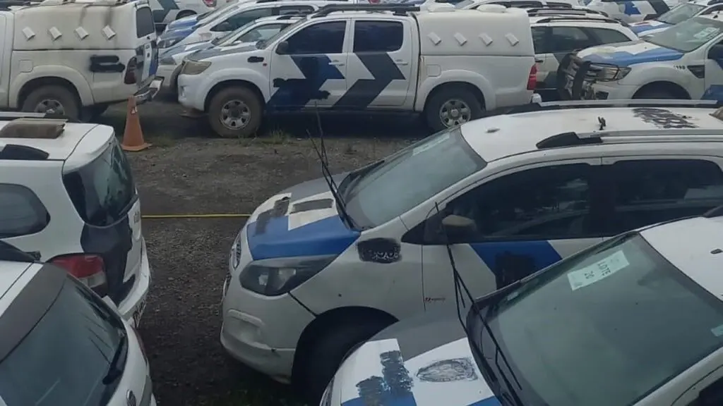 Leilão online oferece mais de 130 veículos da Polícia Militar do ES Polícia Militar realiza leilão com mais de 100 veículos disponíveis no ES