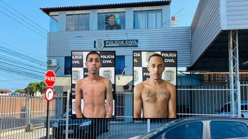 Polícia Civil prende dupla responsável pela morte de traficante rival na Serra.