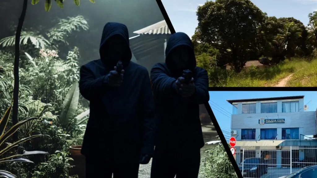 Sujeitos encapuzados invadem casa e matam homem na frente da família na Serra Sujeitos encapuzados se passam por policiais e invadem casa para executar homem na Serra
