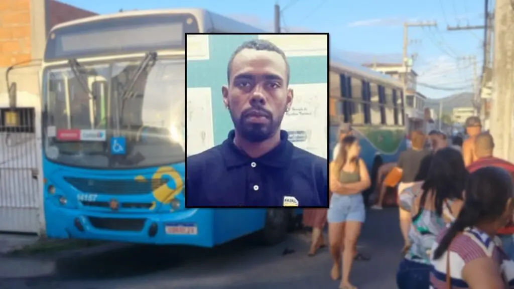 Homem morre a caminho do trabalho em acidente entre moto e ônibus na Serra Acidente entre moto e ônibus causa morte de homem na Serra