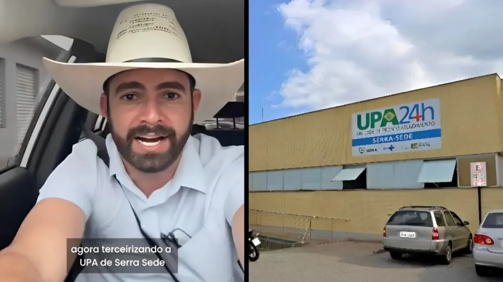 Pablo Muribeca questiona privatização da UPA de Serra-Sede: "cabides de emprego"