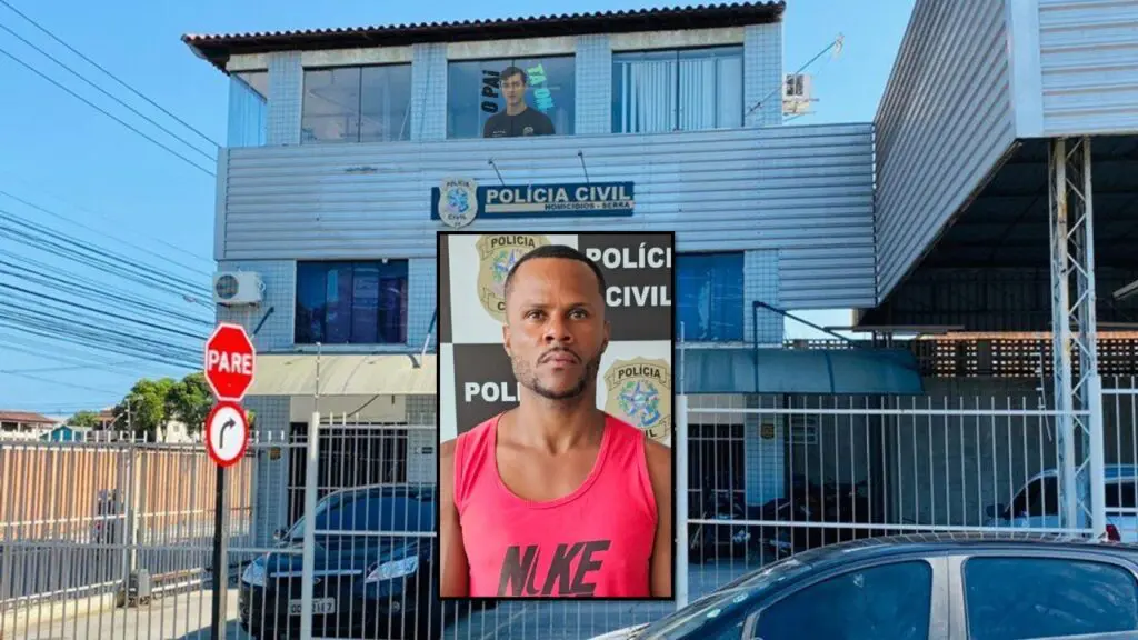 DHPP Serra recaptura detento suspeito de cometer homicídios após fuga da cadeia Polícia Civil prende fugitivo apontado como responsável por homicídios na Serra.