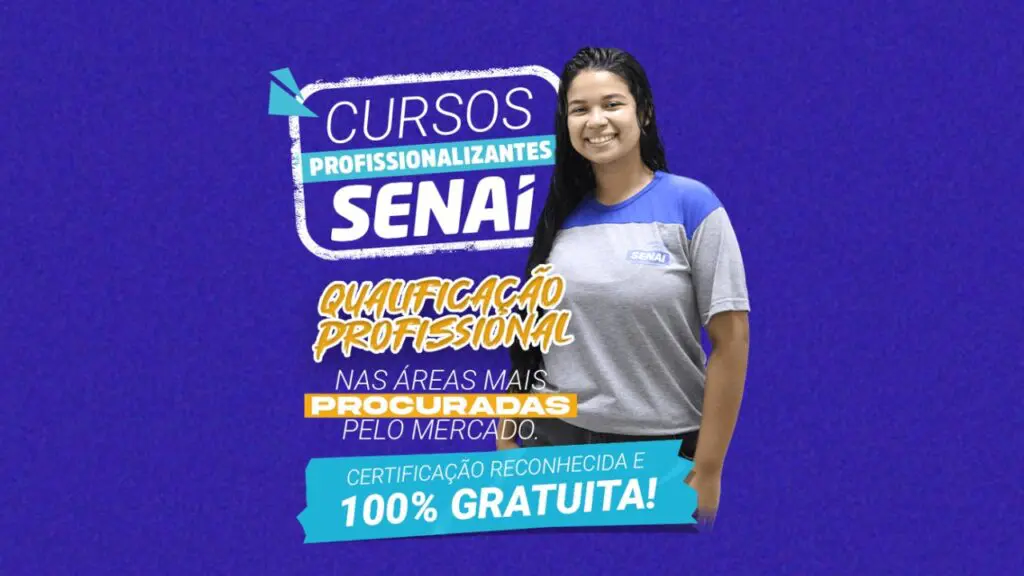 SENAI oferece 4 mil vagas gratuitas para cursos de qualificação profissional no ES SENAI abre inscrições para cursos gratuitos no ES.
