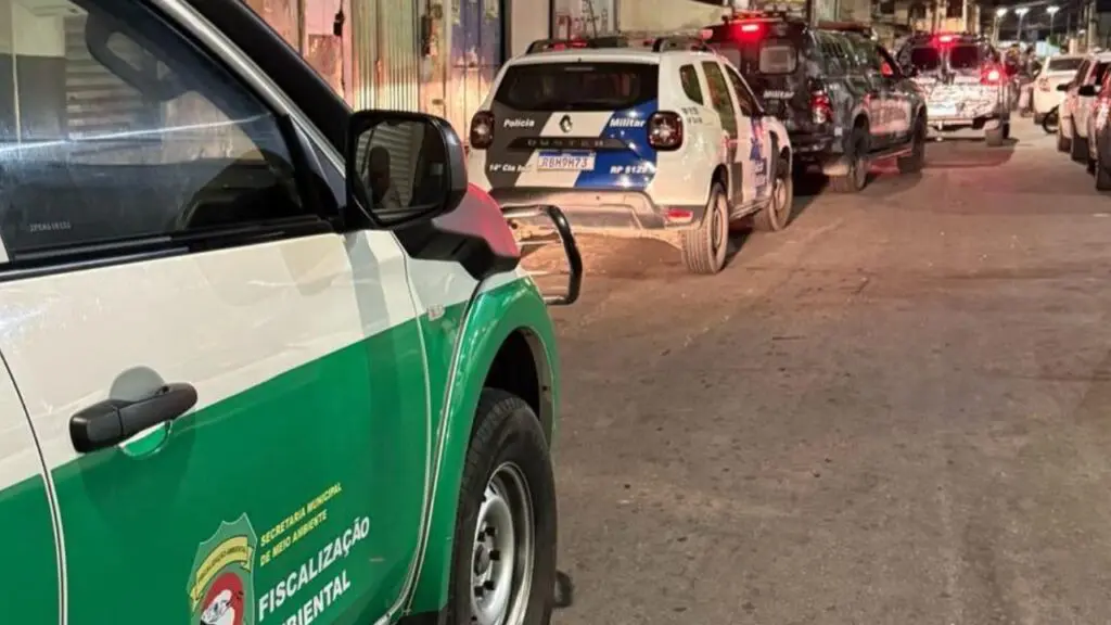 Fiscalização ambiental apreende equipamentos de som em vila nova de colares