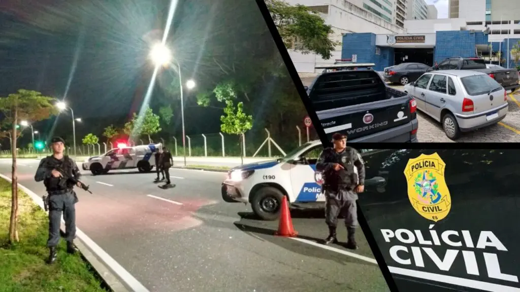 Casal é detido após perseguição de carro e por apresentar sinais de embriaguez na Serra Casal com sinais de embriaguez é detido após perseguição frenética na Serra