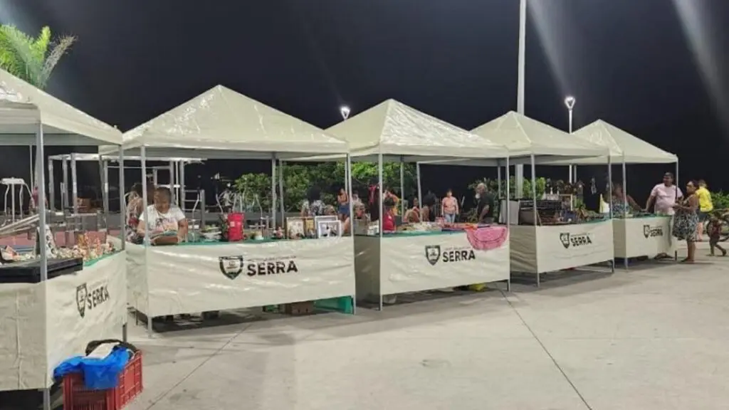 Art Gourmet nas Praças: prefeitura padroniza barracas e beneficia mais de 200 empreendedores da Serra