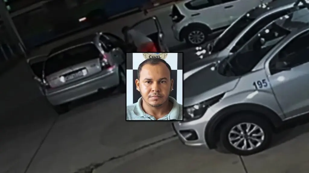 DHPP Serra apresenta homem que tentou matar mulher trans com facão em posto de combustíveis