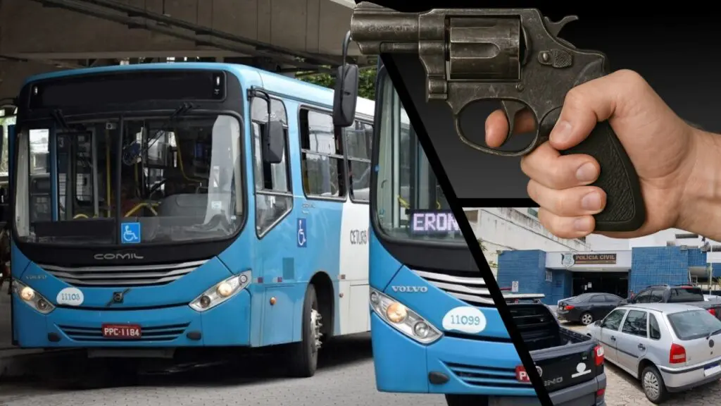 Arrastão em ônibus termina com mulher desmaiada e passageiros aterrorizados na Serra Arrastão em ônibus termina com mulher desmaiada e passageiros aterrorizados na Serra