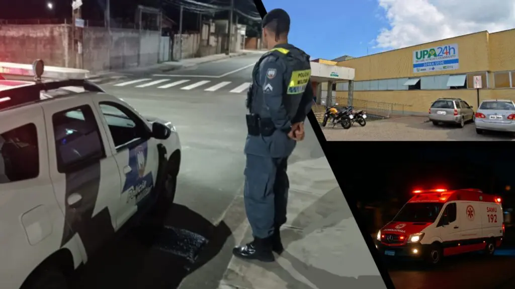 Mãe quebra vidro de UPA após se revoltar com a qualidade do atendimento na Serra