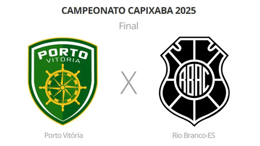 Porto Vitória e Rio Branco começam hoje a disputar o título capixaba: veja horários, escalações e onde assistir Porto Vitória e Rio Branco começam hoje a disputar o título capixaba: veja horários, escalações e onde assistir