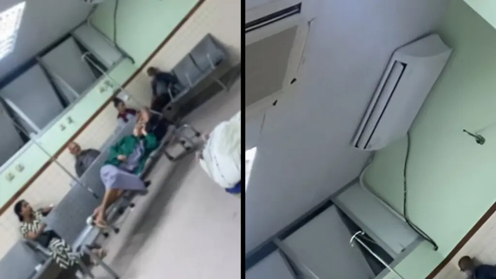 Pacientes sofrem com calor intenso na UPA de Carapina por falha em ar-condicionado