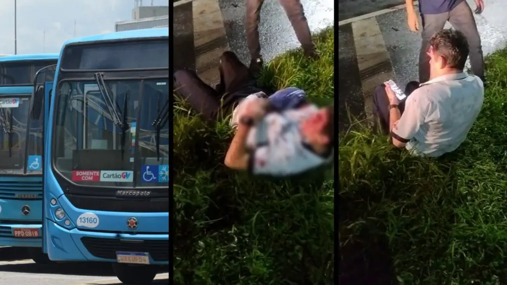 Motorista do Transcol é esfaqueado durante assalto na Serra