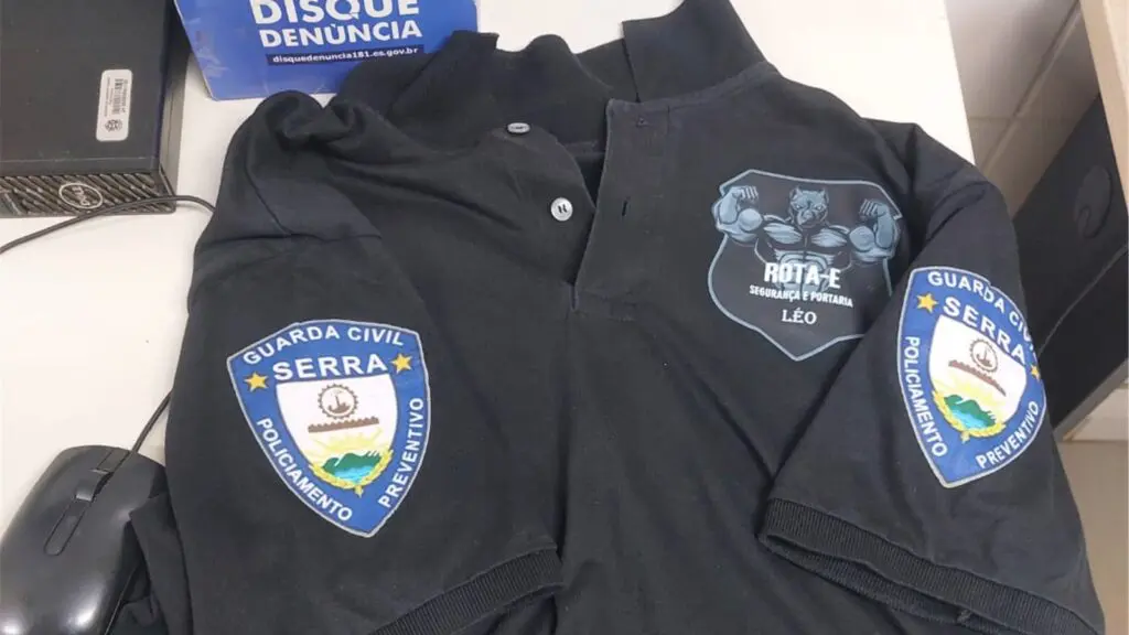 Agentes flagram seguranças usando logo da Guarda da Serra em casa de show em Jacaraípe Guarda Civil Municipal da Serra flagra uso indevido de brasão institucional em evento de Castelândia
