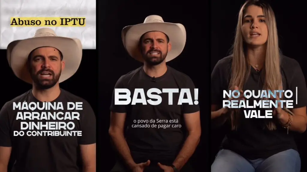 Pablo Muribeca publica vídeo denunciando supostas cobranças abusivas do IPTU na Serra Deputado Pablo Muribeca inicia campanha contra cobranças abusivas de IPTU na Serra