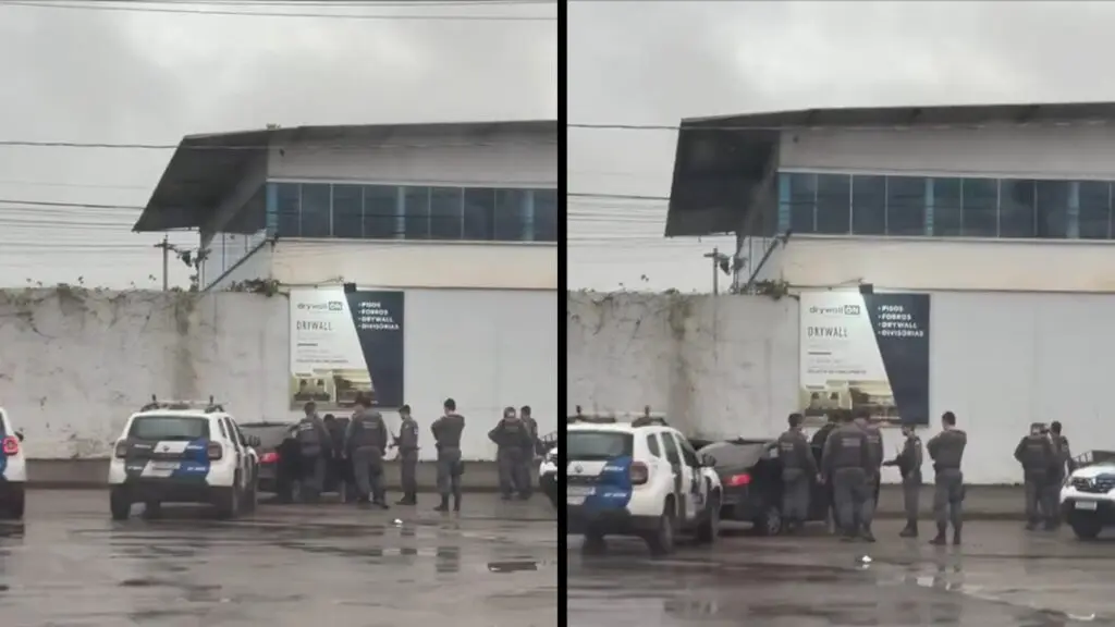Suspeito de recolher dinheiro do tráfico tenta fugir e acaba preso com quase R$ 9 mil na Serra Veículo apreendido após perseguição policial em Serra Dourada, na Serra.