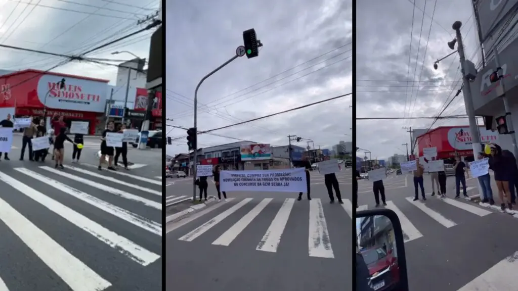 Aprovados no concurso da GCM da Serra criticam nomeação parcial e cobram convocação imediata