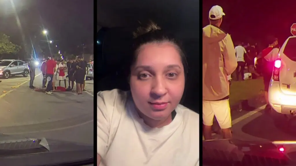 Vídeo: motorista de aplicativo registra treta generalizada em Colina de Laranjeiras Motorista registra pancadaria com tiros em Colina de Laranjeiras