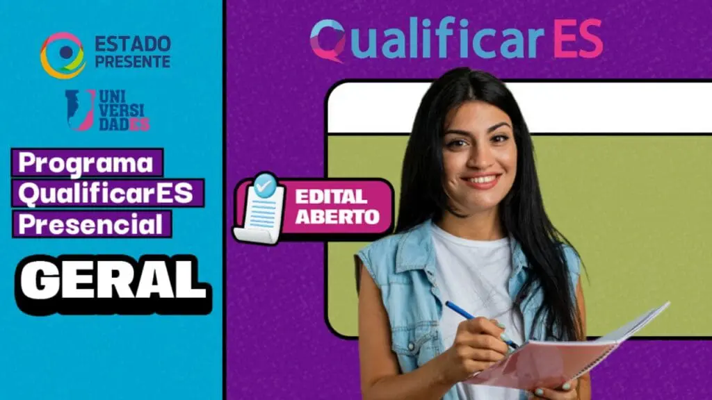 Qualificar ES: última chamada para inscrições nos cursos profissionalizantes 100% gratuitos Cursos gratuitos do Qualificar ES: última chance de inscrição