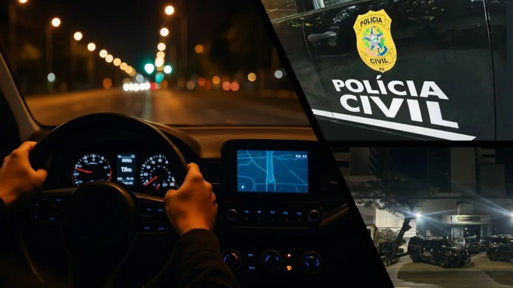 Motorista de app é agredido por passageiros em Feu Rosa