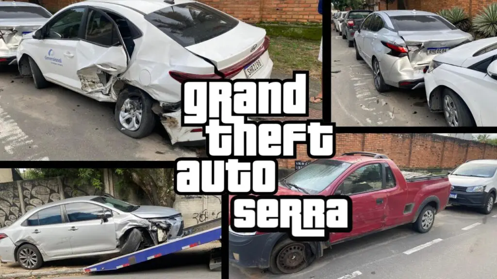 Assaltante causa caos durante roubos de veículos na Serra