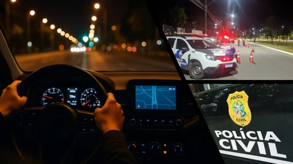 Idoso é surpreendido com assaltante escondido dentro de carro na Serra Idoso reage a assalto e tem carro de cliente roubado na Serra