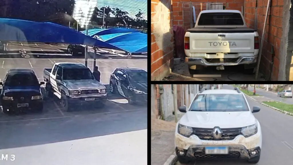 Pai e filho são presos por furtos de veículos na Serra Trio é preso por furto de veículos antigos na Serra