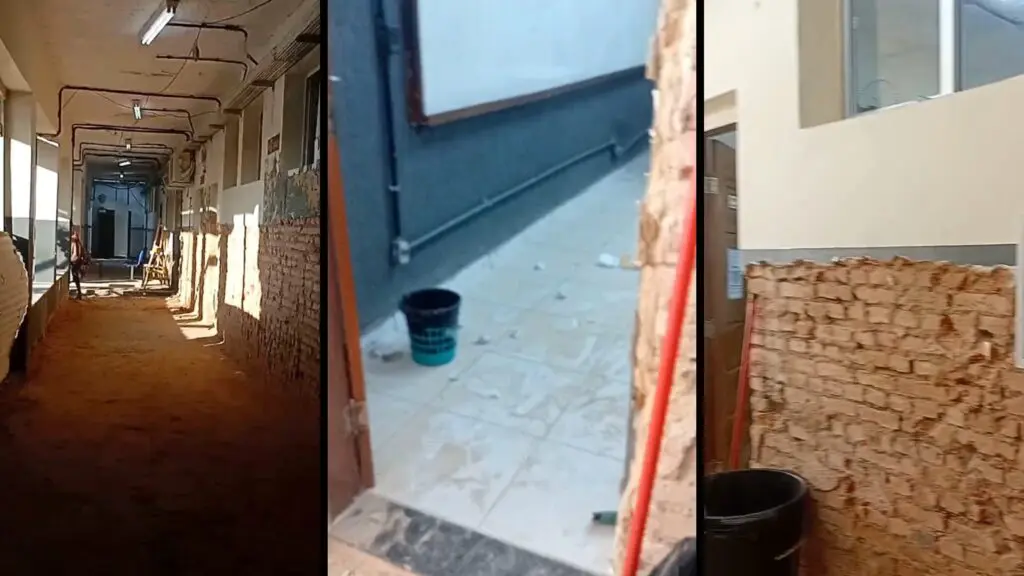 Vídeo: mãe denuncia condições de alunos em escola que passa por reforma na Serra Alunos denunciam situação precária de escola que está há mais 5 meses em reformas na Serra