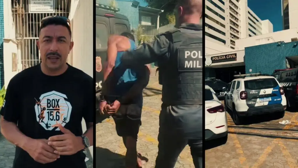 Polícia Militar prende em flagrante sujeito que invadiu e fez a limpa em loja em Jacaraípe