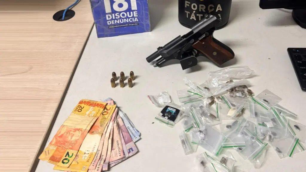 Suspeito apontado como gerente do tráfico é detido na Serra