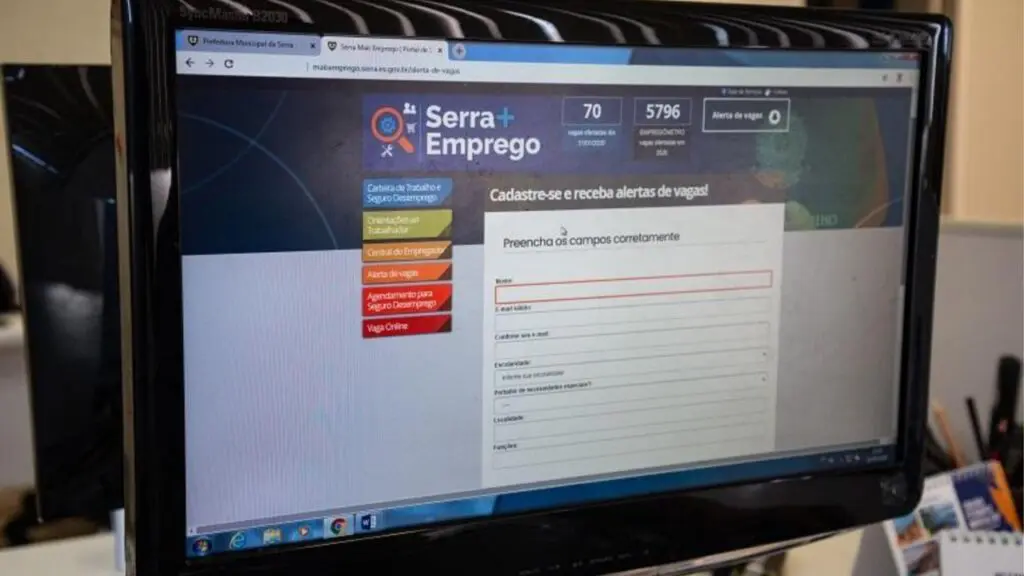 Portal Serra Mais Emprego oferece mais de 2 mil vagas na Serra