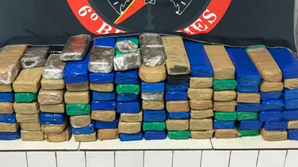 Força Tática apreende quase 70 kg de maconha após denúncia anônima na Serra Força Tática apreende 108 tabletes de maconha na Serra