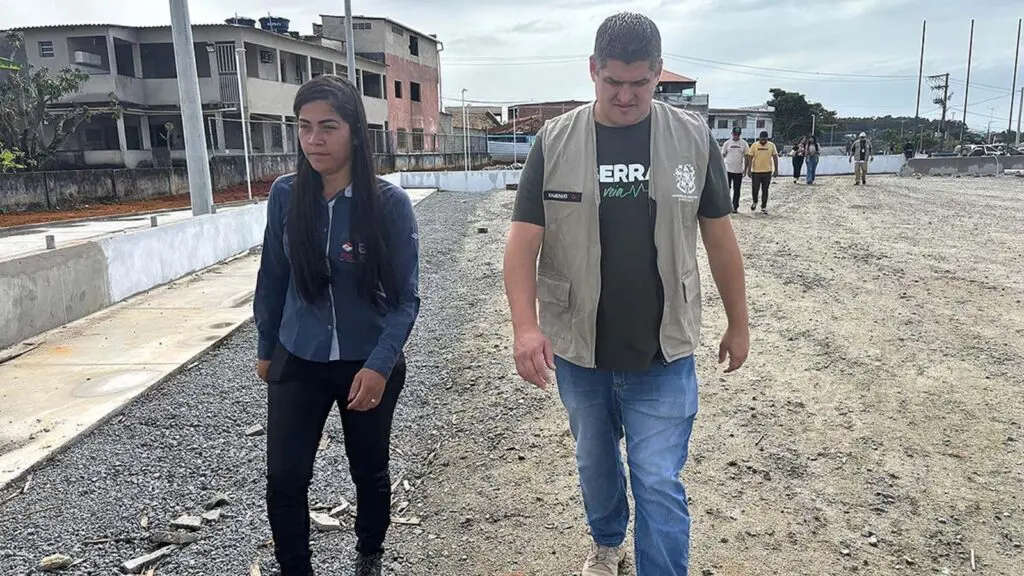 Obra do Centro Esportivo do Canarinho na Serra está 80% concluída e já tem previsão de entrega