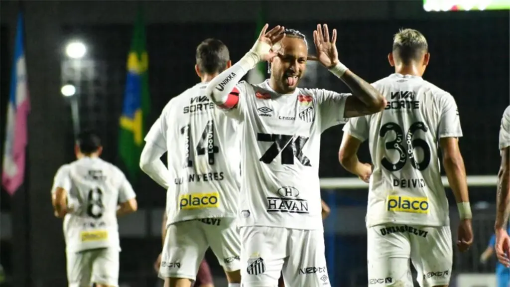 Com gol de Neymar, Santos vence Desportiva no Kleber Andrade em jogo marcado por invasões de campo