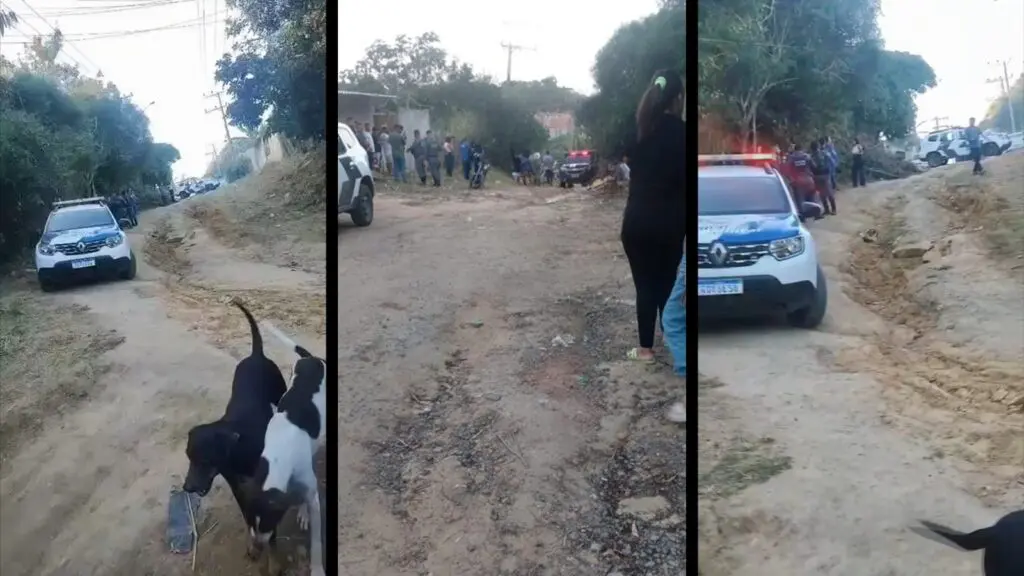 PM isolou área onde dois adolescentes foram mortos no Bairro das Laranjeiras, Jacaraípe, Serra-ES