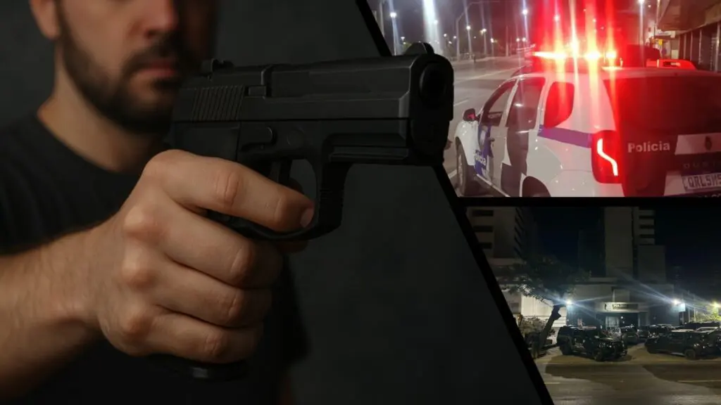 PM encontra arma após homem aterrorizar moradores na Serra Denúncia leva à apreensão de arma e drogas na Serra