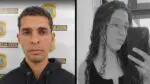 Diones Henrique de Souza Marinho, de 32 anos), preso por feminicídio. Vitima do crime Dinah Marinho Amorim, de 27 anos.