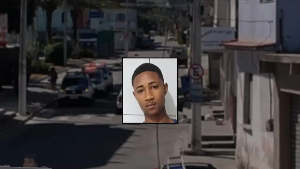 Ederson Soares dos Santos foi baleado por ocupantes de carro azul e não resistiu; toque de recolher paralisou bairro da Serra.