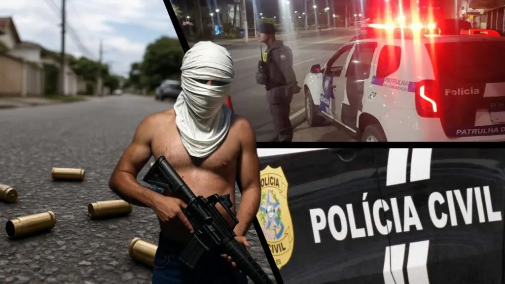 Homem e mulher ficam feridos em tiroteio na Serra