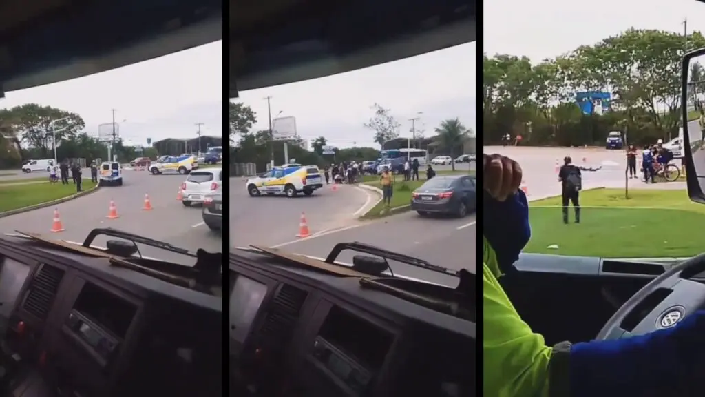 Ciclista morre atropelado por carreta na Serra