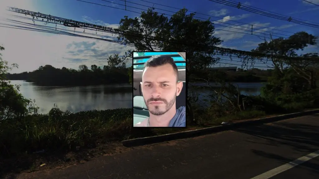 Corretor Robson Conceição, de 38 anos, enviou localização à irmã antes de ser assassinado; seu corpo foi encontrado dentro de uma lagoa às margens da ES-010, em Manguinhos, na Serra