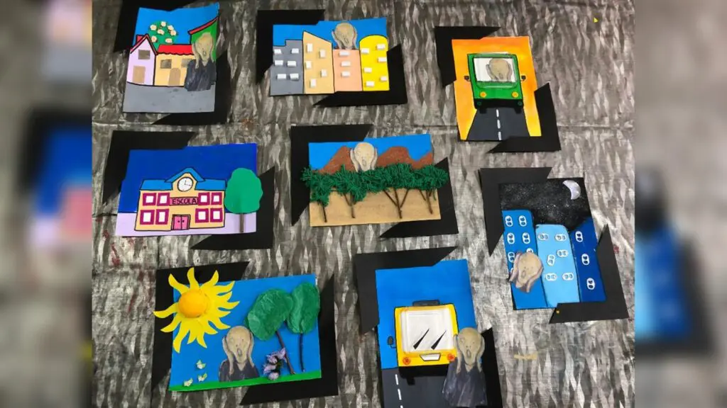 Exposição usa arte para mostrar experiências e sentimentos de alunos da APAE Serra