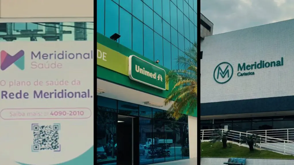 Hospital particular, Meridional Goiabeiras, Maternidade Unimed e Meridional Cariacica