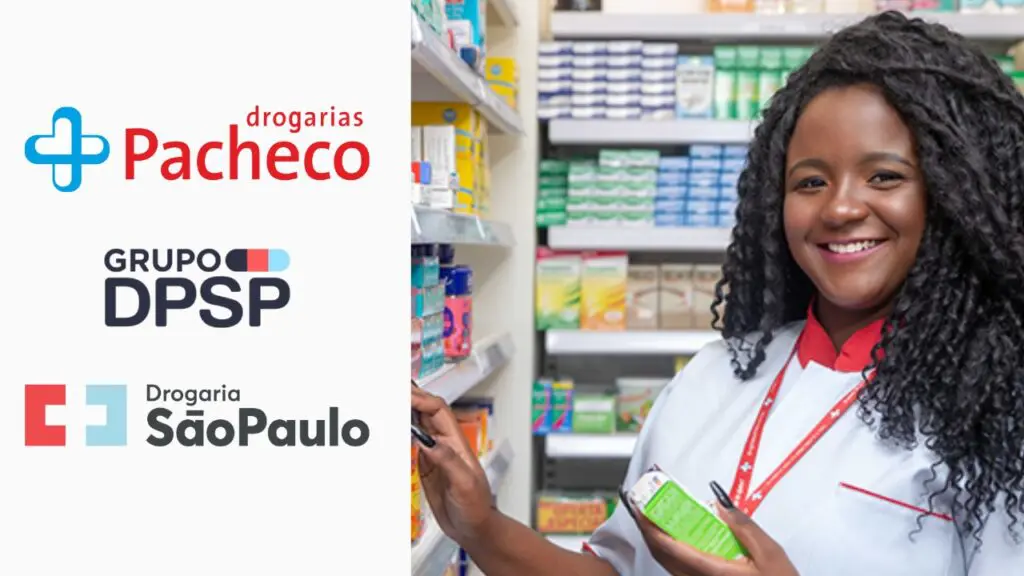 Drogarias Pacheco e SP têm 1.100 vagas abertas