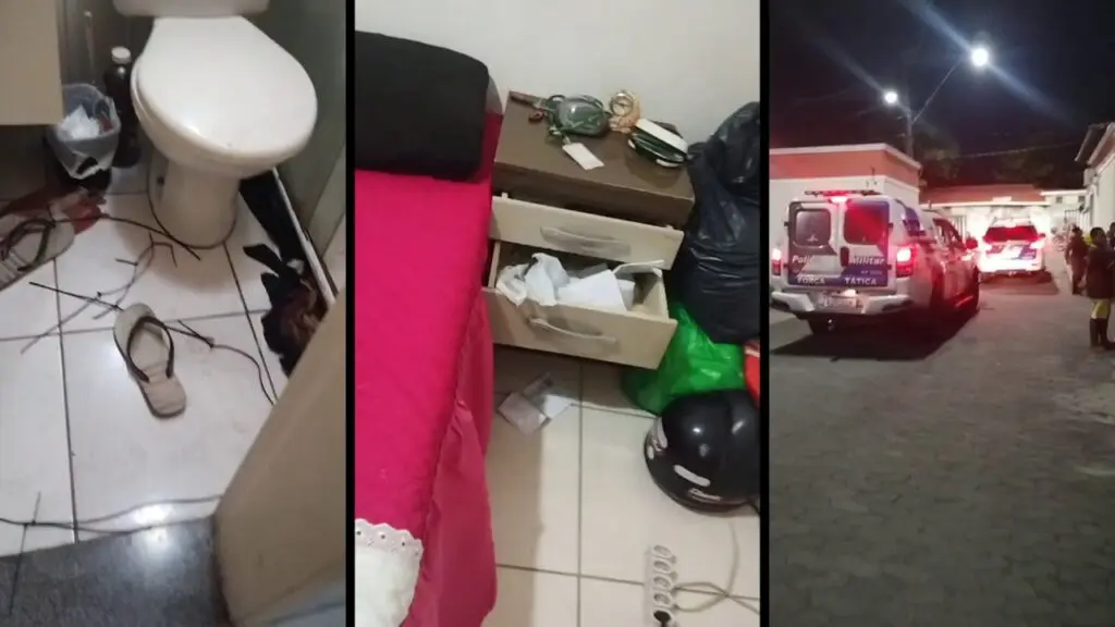 Família passa por momentos de terror após assaltantes invadirem condomínio na Serra