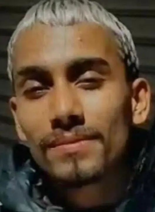 Imagem de um homem (Wiglisson Lima Cardoso, 23 
anos), preso por assassinato.