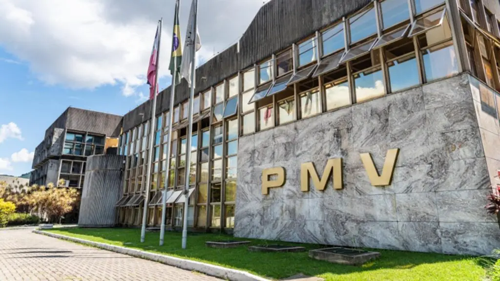 Fachada do Palácio da Prefeitura de Vitóri