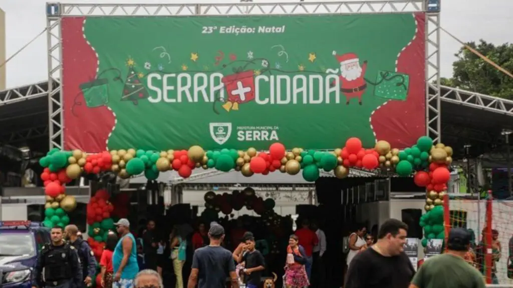 Serra Mais Cidadã terá edição especial de Natal com serviços gratuitos e atrações culturais
