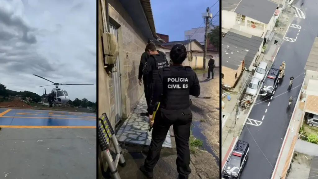 Vídeo: Operação da Polícia Civil prende sujeito acusado de tentar matar a própria irmã na Serra