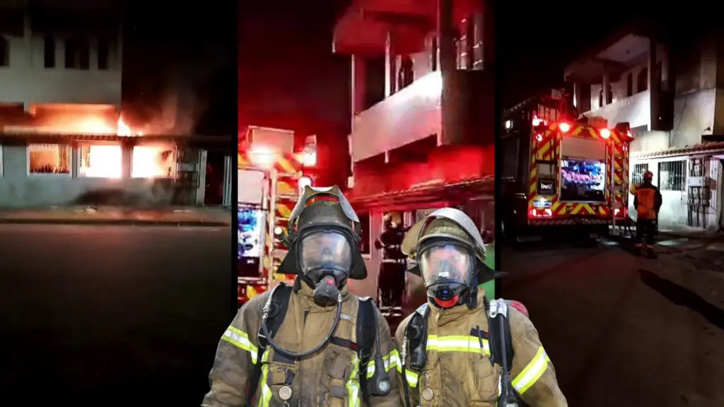 Incêndio provocado por morador em surto gera pânico em bairro da Serra