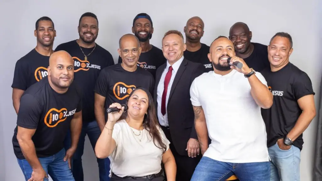 Ministério 100% Jesus realiza gravação do primeiro videoclipe em evento na Serra